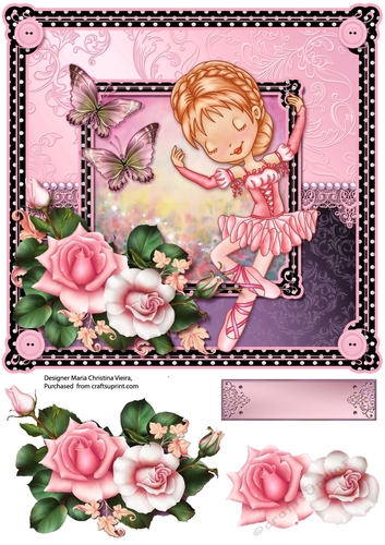 TheLovelyBallerina 8X8 Topper