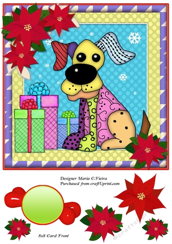 Raggy Xmas Dogs  Sheet 2