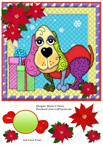 Raggy Xmas Dogs Sheet 3