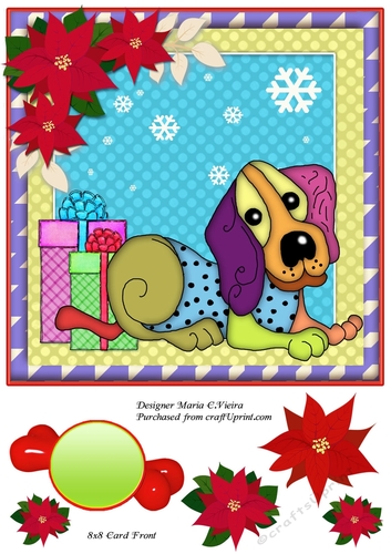 Raggy Xmas Dogs  Sheet 4