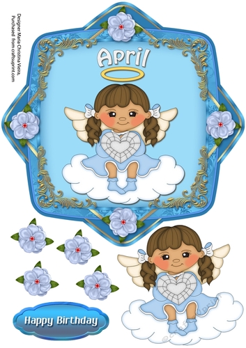 April Birthstone Topper