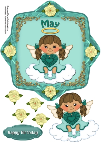 May  Birthstone Topper