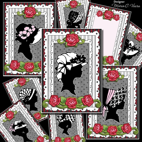 Lady Silhouettes Card Front Bumper Kit 