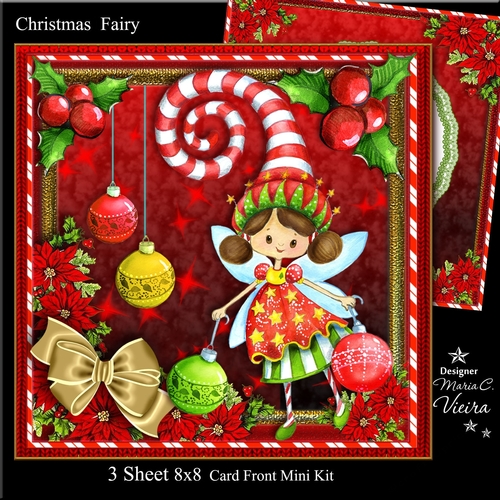 Christmas Fairy 8x8 Mini Kit
