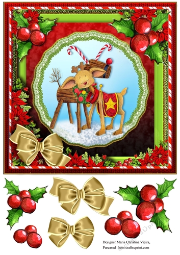 Vintage Christmas  True friends
