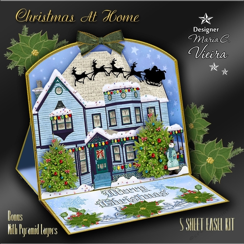 Christmas at Home Easel kit