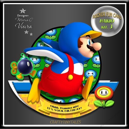 Rocker Fun Card Mario Kit  3