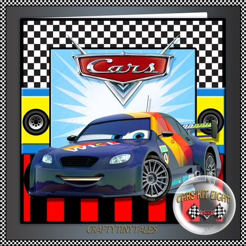 CARS Card Front Kit 8