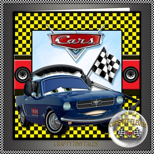 CARS Card Front Kit 11