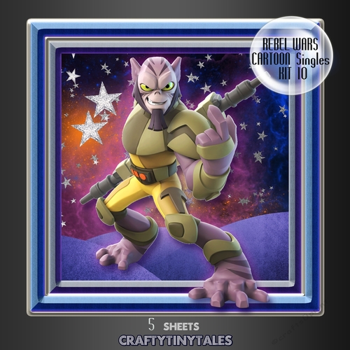 Rebel Wars Cartoon Singles Kit  10