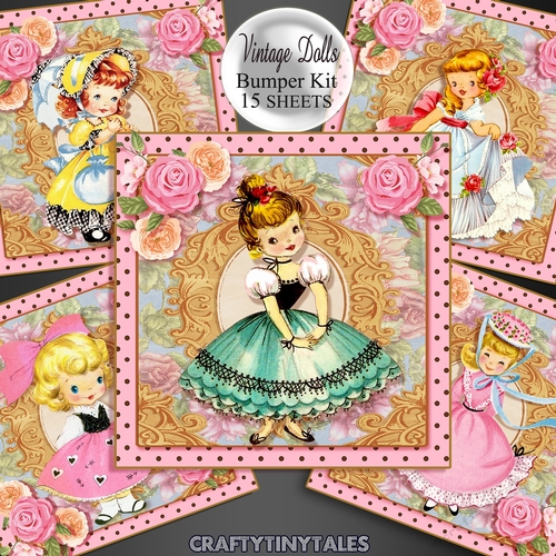 Vintage Dolls Card Front Bumper Kit