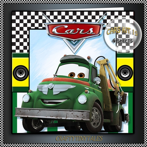 CARS Card Front Mini Kit. 15