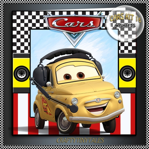 CARS Card Front Mini Kit. 16
