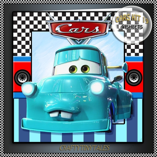 CARS Card Front Mini Kit. 19