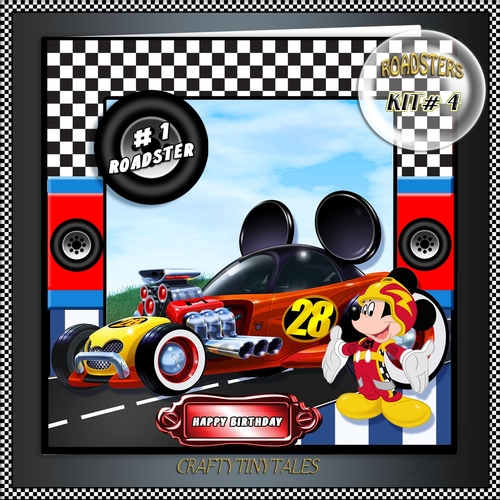 Roadsters Card Front Mini Kit 4
