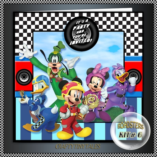 Roadsters Card Front Mini Kit 6