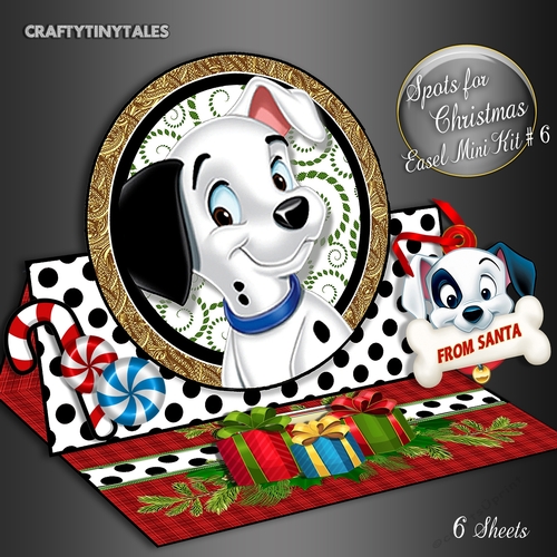 Spots for Christmas Easel Mini Kit.6