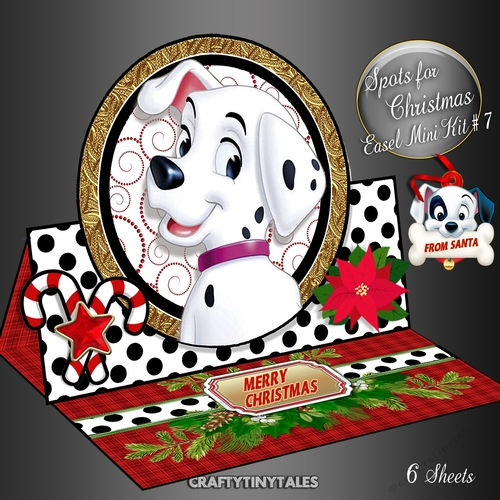Spots for Christmas Easel Mini Kit.7