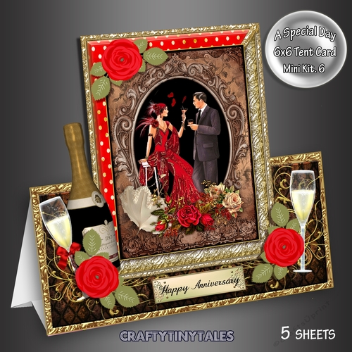 A Special Day Tent Card Kit. 6