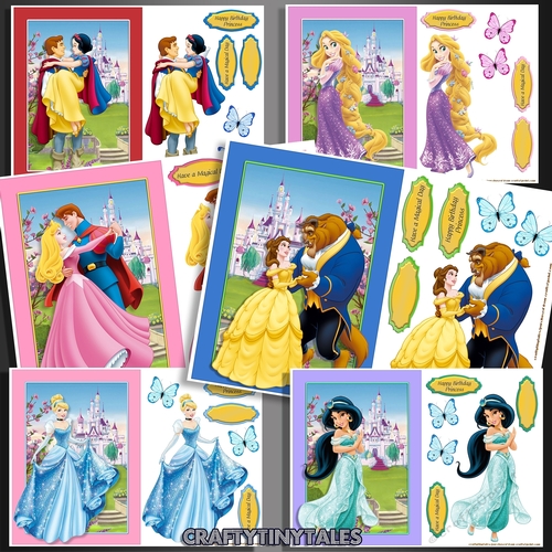 Dreamy Princess Palace Card Front Bumper Kit 2 