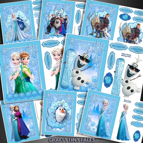 Frozen Fantasy 6x8 Card Front Bumper Kit