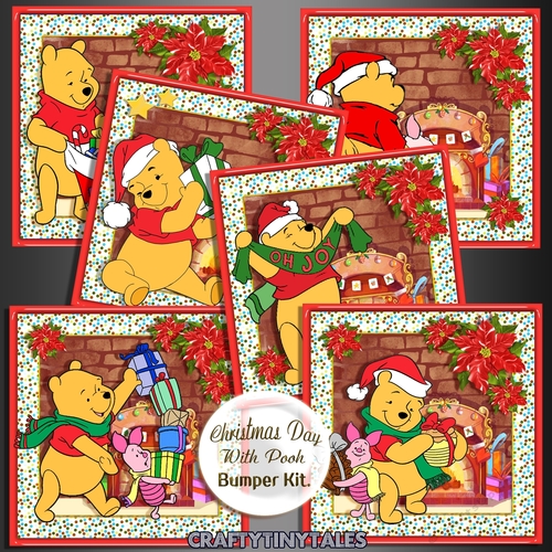 Christmas Day With Pooh Bumper Kit