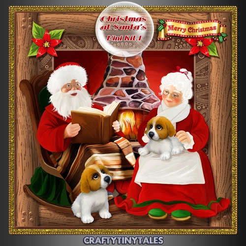 Christmas at Santas Mini Kit 1.