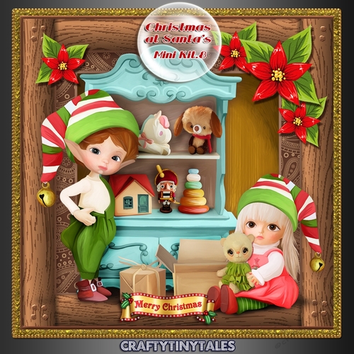 Christmas at Santas Mini Kit 8