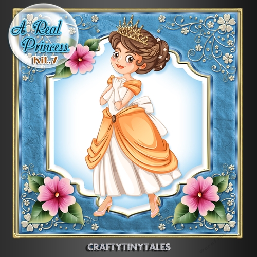 A Real Princess Card Front Kit.7