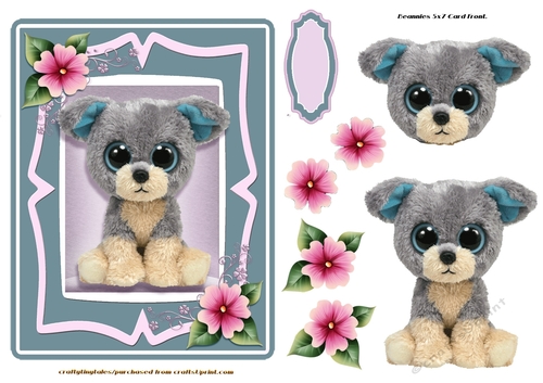 Beanie Series 5x7 Card Front 7
