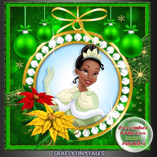 December Princess Christmas Green Kit 5