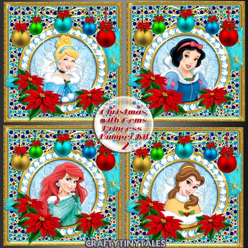 Christmas with Gems Princess Bumper Kit 1
