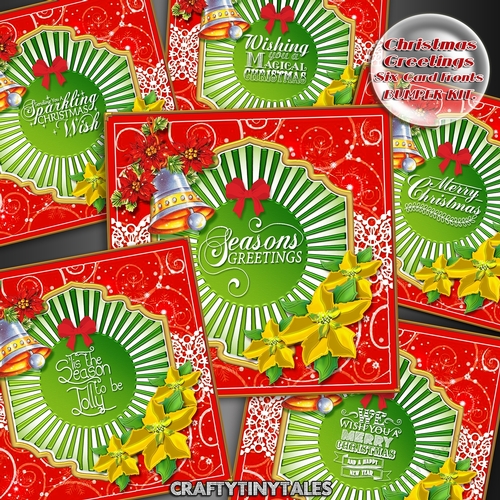 Six Christmas Greetings Bumper Kit.