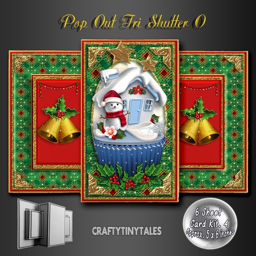 Tri-Shutter O Pop Out Xmas Card Kit.4