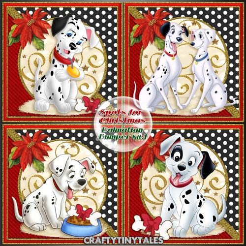 Spots For Christmas Card Front Bumper K.One