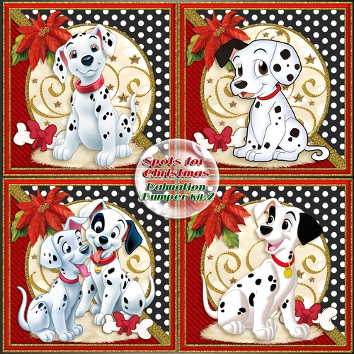 Spots For Christmas Card Front Bumper K.2