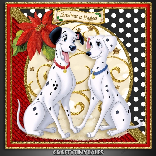 Spots For Christmas Card Front Kit 3