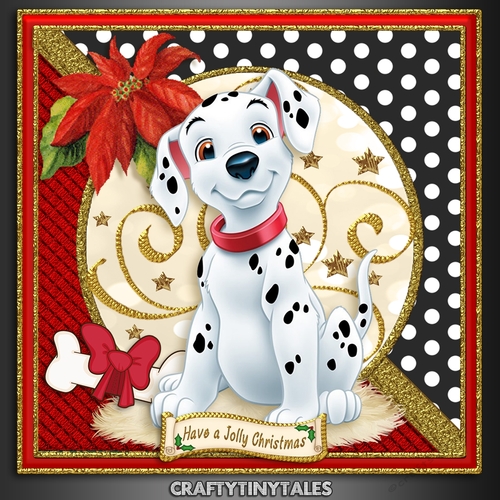 Spots For Christmas Card Front Kit 7