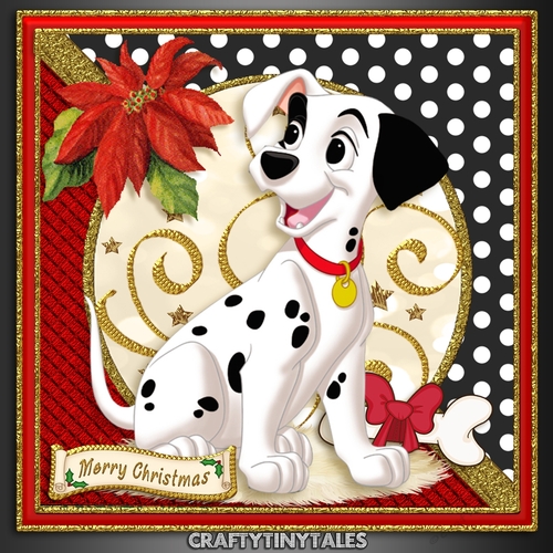 Spots For Christmas Card Front Kit 8