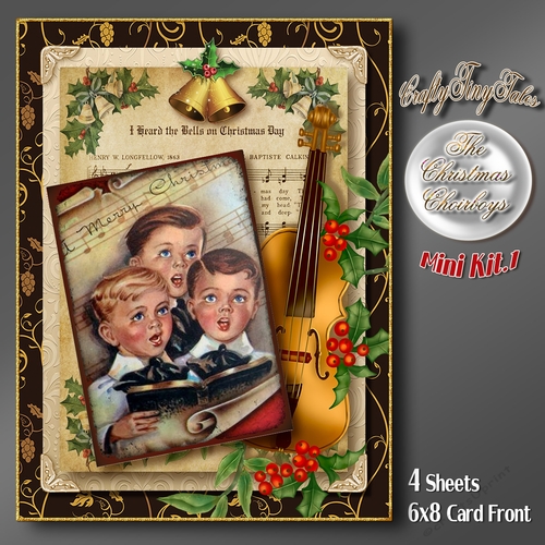 The Christmas Choirboys 6x8 Mini Kit 1