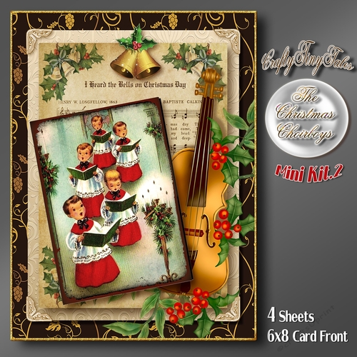 The Christmas Choirboys 6x8 Mini Kit  2