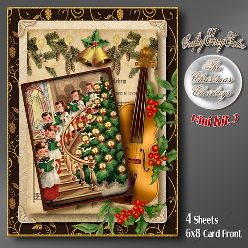 The Christmas Choirboys 6x8 Mini Kit  3