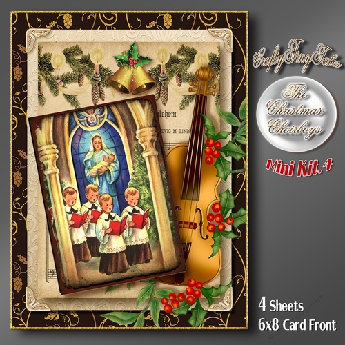 The Christmas Choirboys 6x8 Mini Kit  4