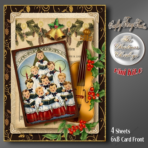 The Christmas Choirboys 6x8 Mini Kit  6