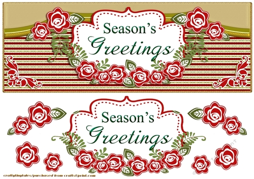 Large DL Christmas Greeting Card Front.6