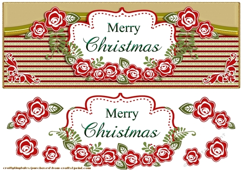 Large DL Christmas Greeting Card Front.8