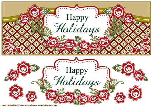 Large DL Christmas Greeting Card Front.11