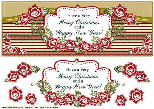 Large DL Christmas Greeting Card Front.13