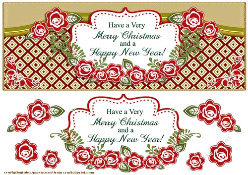 Large DL Christmas Greeting Card Front.14