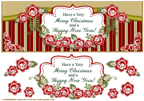 Large DL Christmas Greeting Card Front.15